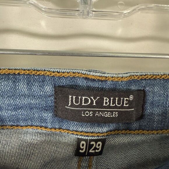 Judy Blue Skinny Fit Jeans Women's 9 29 Medium Wash Blue Denim Cotton Blend - Picture 6 of 13